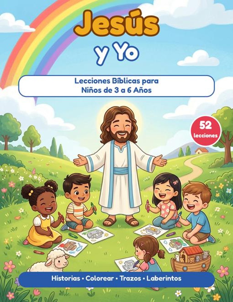 Portada del libro Jesús y Yo: 52 lecciones bíblicas para niños